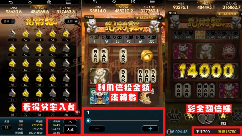 線上SLOT機台招財貓攻略