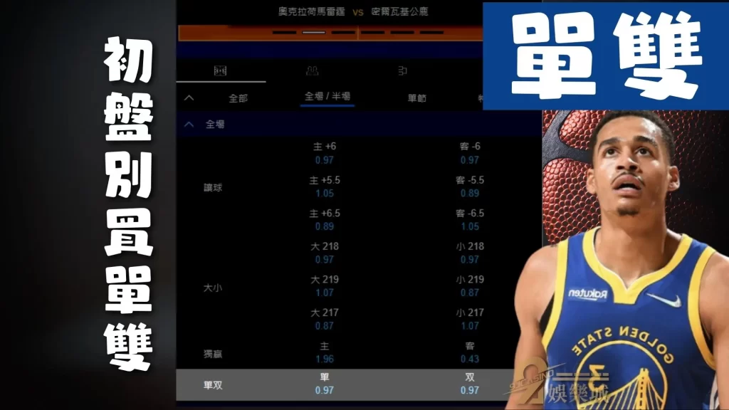 NBA分析賭盤預測