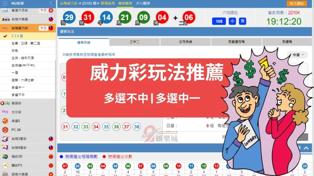 威力彩破解預測