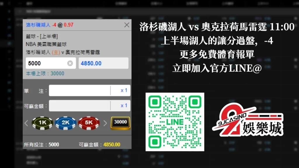 nba運彩分析-0208 洛杉磯湖人 vs 奧克拉荷馬雷霆-3a娛樂城