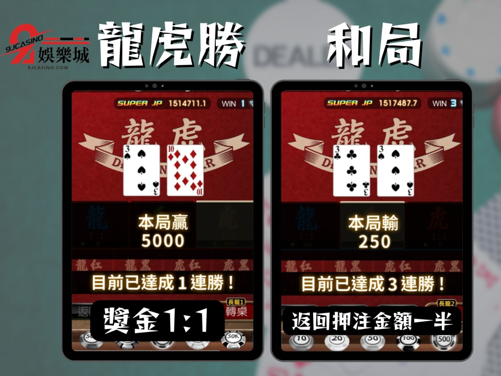 龍虎規則玩法