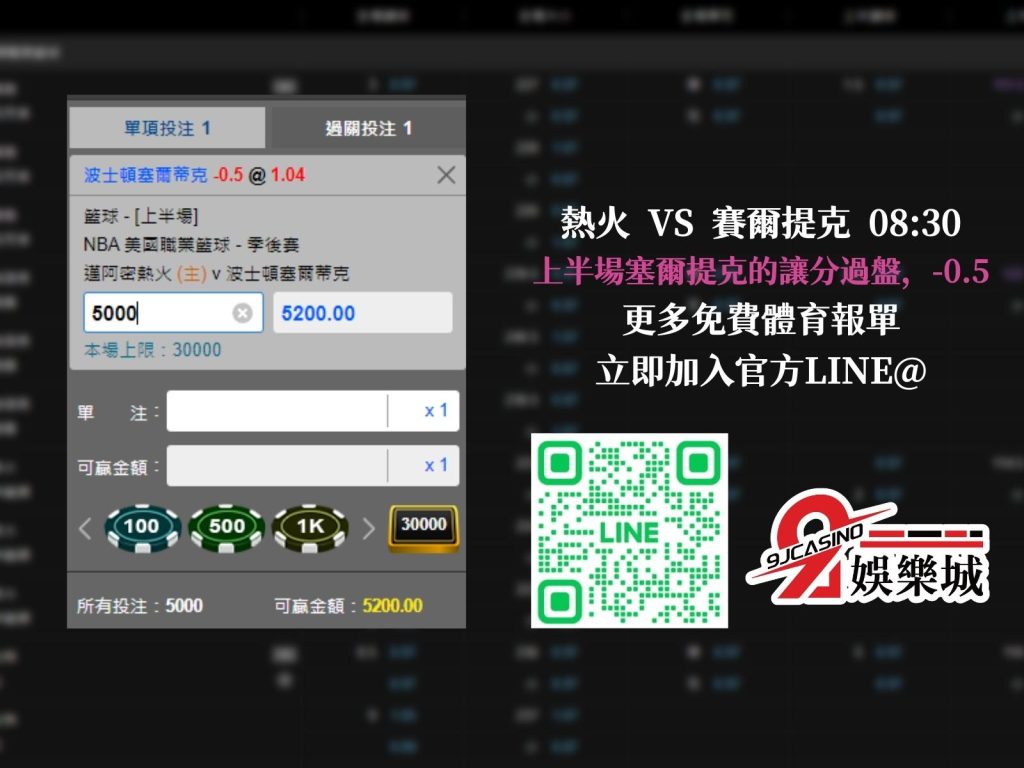 NBA賽前分析-邁阿密熱火 vs 波士頓賽爾提克 08_30-3a娛樂城 (3)