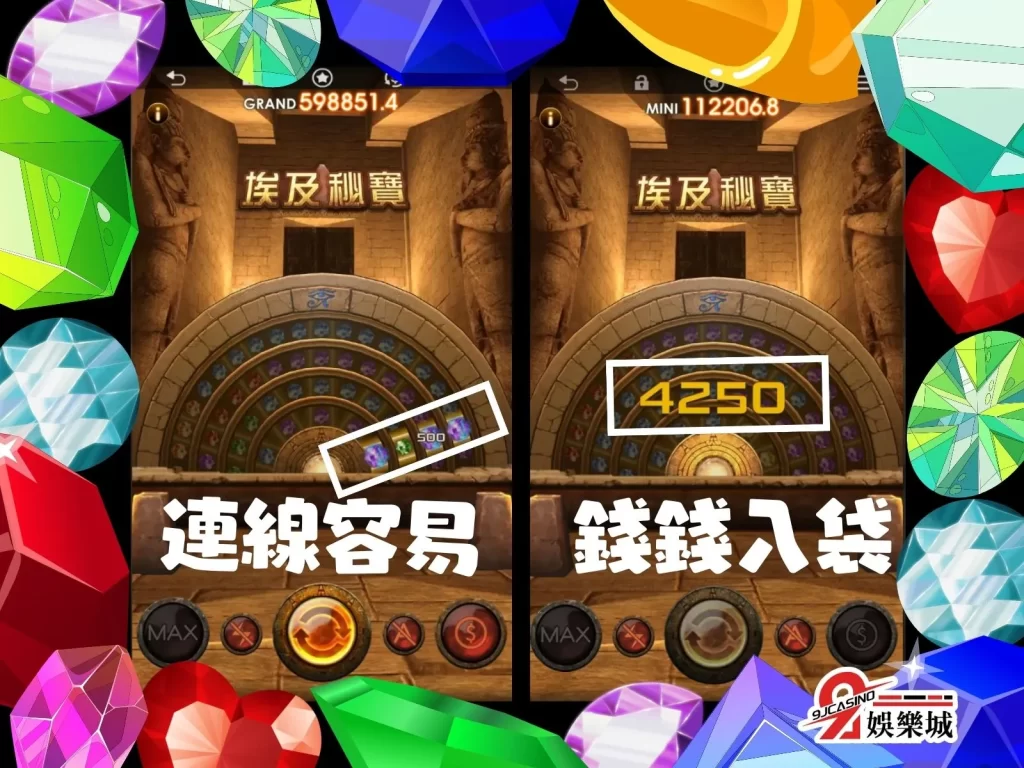 線上老虎機勝率、電子遊戲賺錢、埃及秘寶必贏技巧