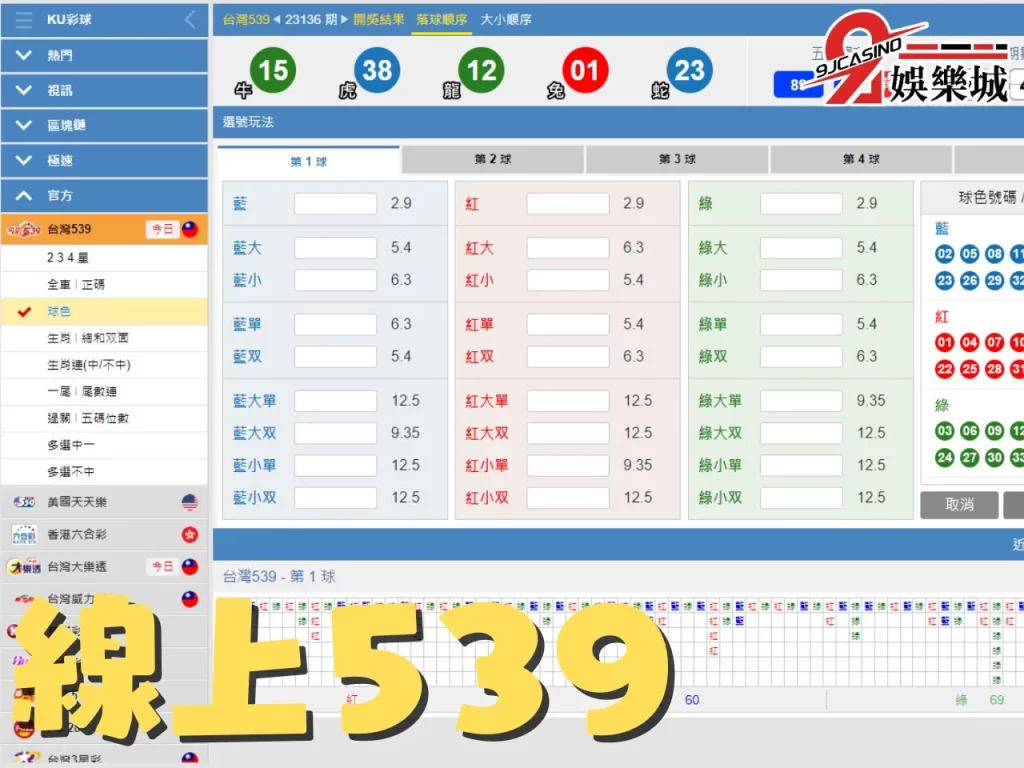 線上539 539機率 3a娛樂城彩票