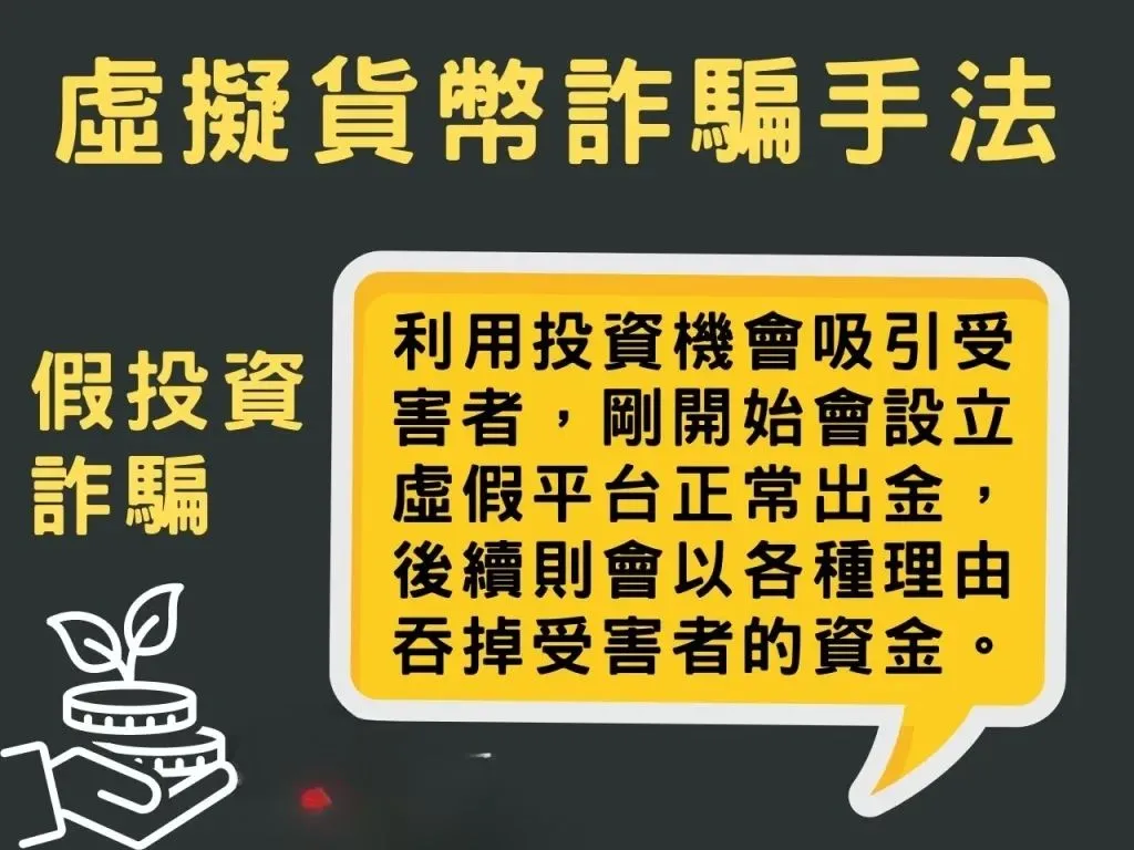 虛擬貨幣詐騙 虛擬貨幣詐騙手法 虛擬貨幣交易